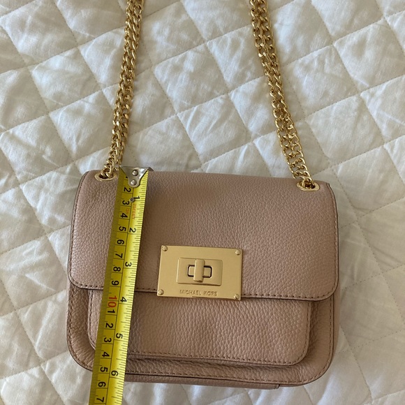 NWT! “Sloan” SM Blush Pink Leather Shoulder Bag by Michael Kors - Picture 9 of 13